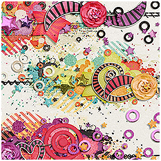 Atomic Magenta Scatterz by Studio Flergs