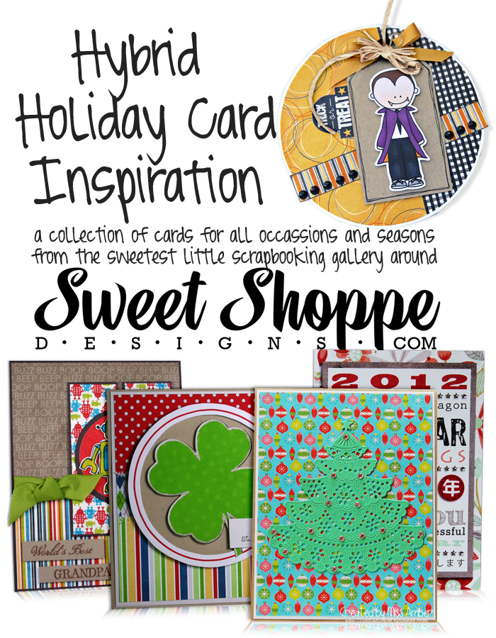 hybrid holiday card inspiration from sweet shoppe designs