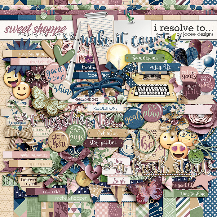 I resolve to… by JoCee Designs
