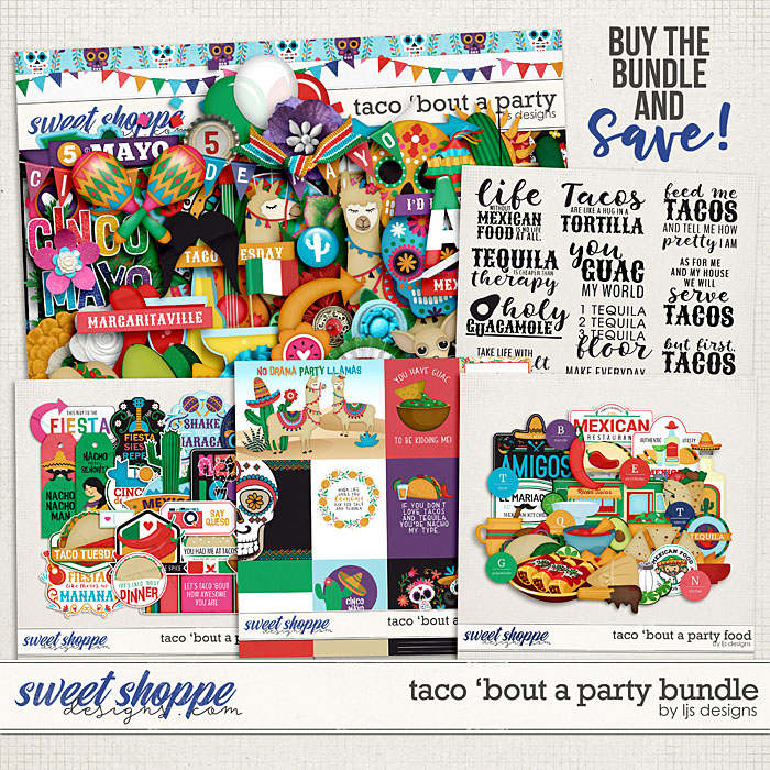 Taco 'Bout A Party Bundle by LJS Designs