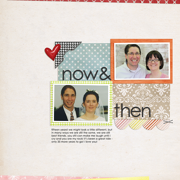 now and then