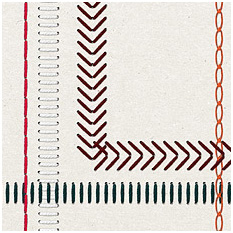  Border Basics: Square Stitches by Libby Pritchett